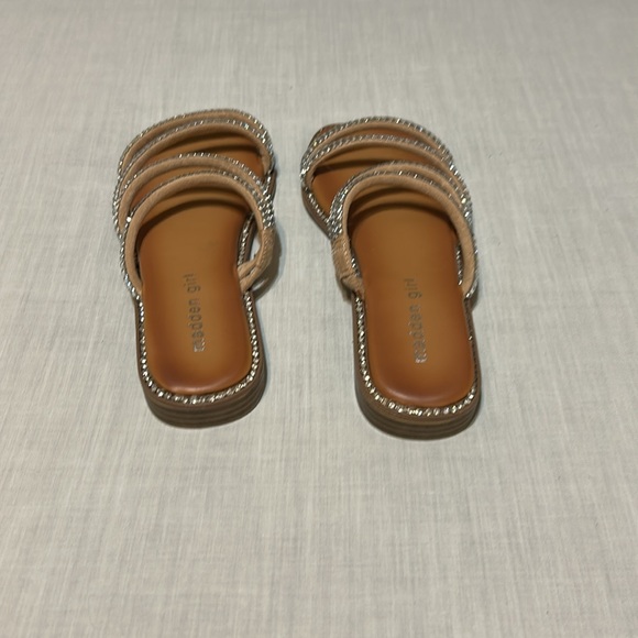 Steve Madden Madden Girl Starie Rhinestone  Women's Sandals - Picture 3 of 5